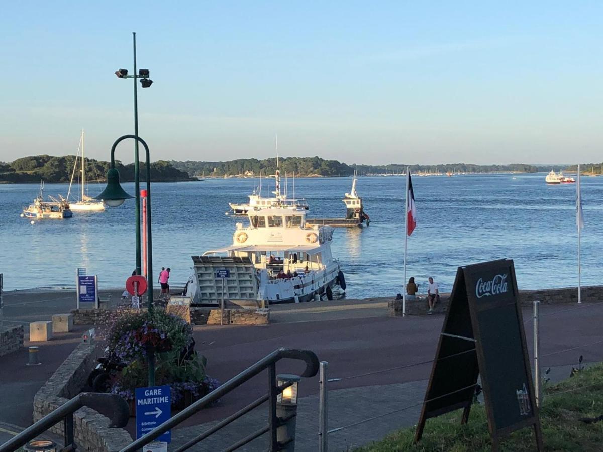 Maison Vue Mer Dans Le Golfe Du Morbihan 바덴 외부 사진